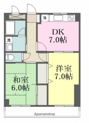 ハーモニーワン村口 502の間取り画像