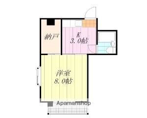 ハイツ岡本 201の間取り画像