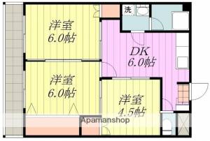 石井ハイツ 102の間取り画像