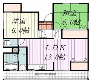 ジャスティヒルズ 301の間取り画像