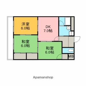 室町ハイツ 505の間取り画像