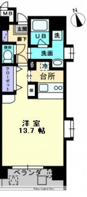 エミネンス藤原町 701の間取り画像