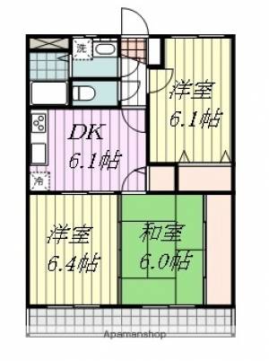 ユーミーＭII 303の間取り画像