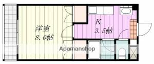 ダイヤモンドベイ余戸 501の間取り画像