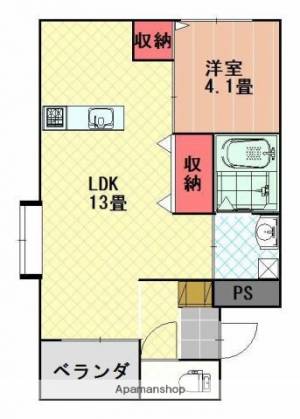 メゾンさくら 302の間取り画像