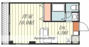 西田ビル 401の間取り画像