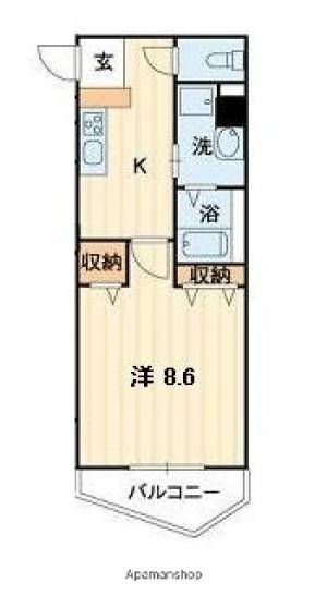 エミネンス泉町 211の間取り画像