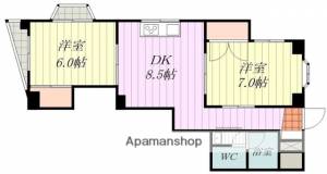 オレンジハイツ 201の間取り画像