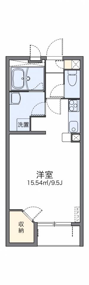 レオネクストオレンジ 101の間取り画像