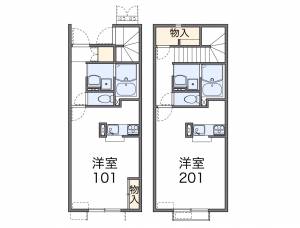 レオネクスト段々 209の間取り画像