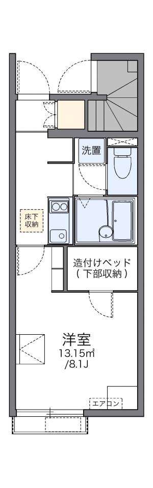 レオネクストアビタシオン春日 104の間取り画像