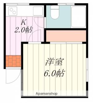 コーポマルタ 203の間取り画像