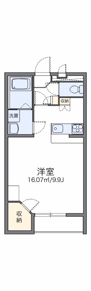 レオパレスグランドカメリアVII 112の間取り画像