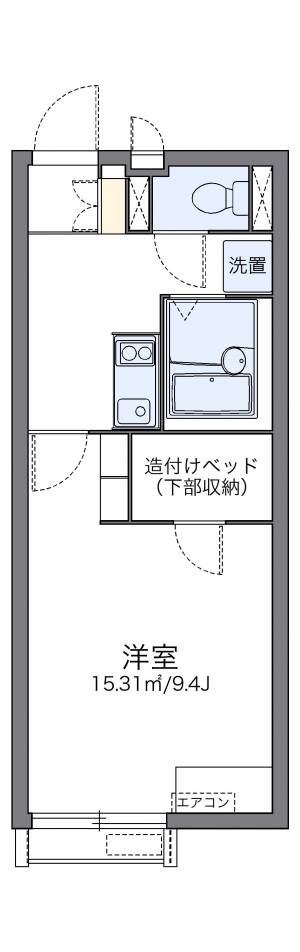 レオネクスト松山インターIII 201の間取り画像