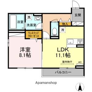 リナーシェ古川北 303の間取り画像