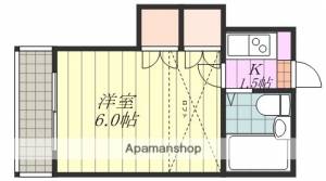 ポピュレール2号館 204の間取り画像