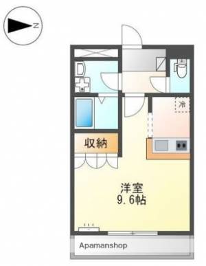 カメリア　パレス 207の間取り画像