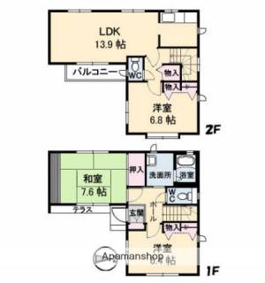 ラ・ピース A001の間取り画像