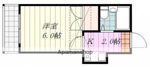 ホワイトパレス雄郡 205の間取り画像