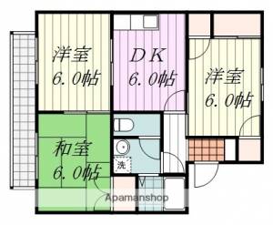 ホワイトシャトレー 202の間取り画像