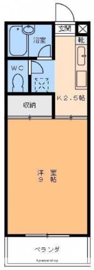 ｃａｓａ　ｆｏｎｔｅ 106の間取り画像