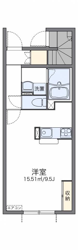 レオネクスト桜ツインＡ 108の間取り画像