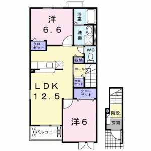 ファスタージュ　II 201の間取り画像