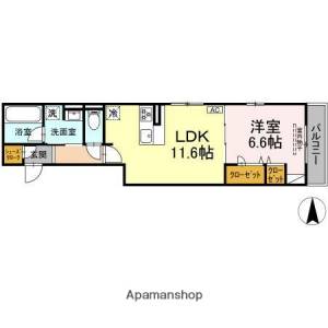 Ａｓａｋａｗａ1 202の間取り画像