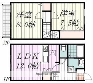 エントピアつばさ 102の間取り画像