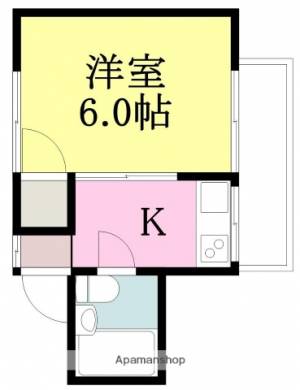 土居田コーポ 103の間取り画像