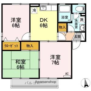 サン・フォーレ　Ａ棟 201の間取り画像