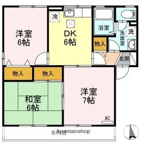 サン・フォーレ　Ａ棟 101の間取り画像