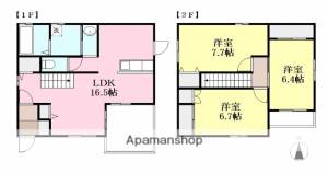 ＣＡＳＡ　ＱＵＡＴＴＲＯ　104 1の間取り画像