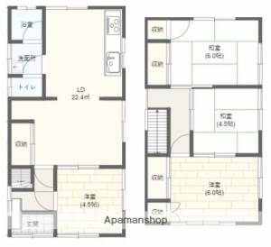 和泉北戸建 1の間取り画像