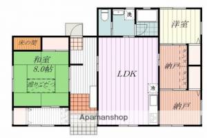 北斎院戸建 1の間取り画像