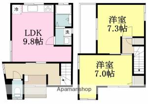 柳井町戸建 1の間取り画像