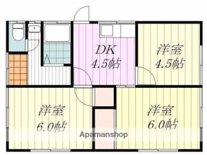 南斎院宮崎一戸建　6 1の間取り画像