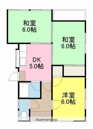 永木ＡＮ貸家 2の間取り画像