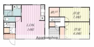 高岡町一戸建て　Ｃ 1の間取り画像