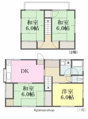 住吉一戸建2 1の間取り画像