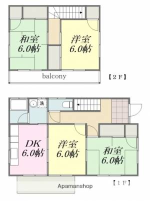 烏谷一戸建4 1の間取り画像