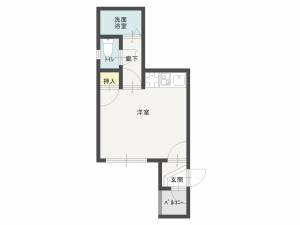  エーデルハイム木屋町 402号室の間取り画像