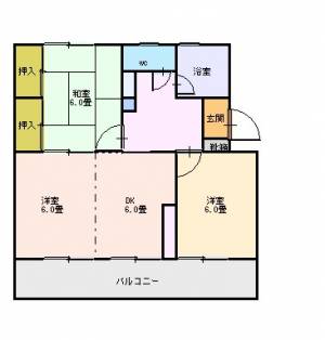 余戸 201の間取り画像