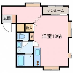 リベルタ本郷 102の間取り画像