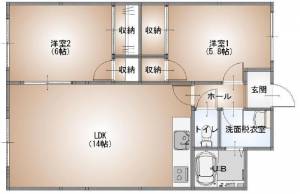 メゾン・ド・エスポワール 301の間取り画像