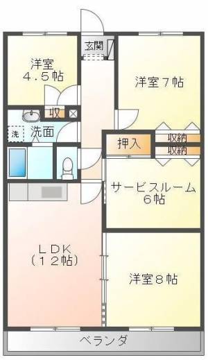 ワールドテラス 163の間取り画像