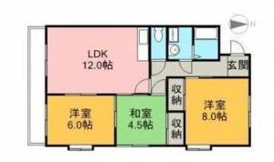 アーバンコート久保田 201の間取り画像