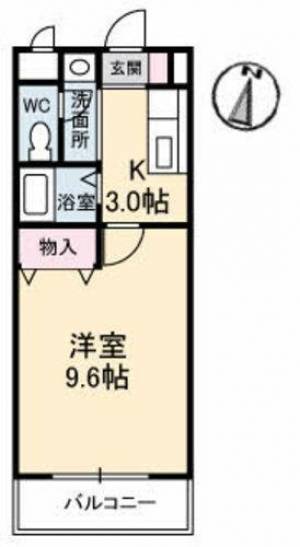 エストゥディオKATO 301の間取り画像