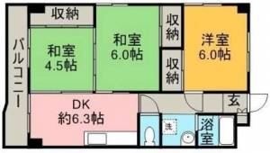 坂本ビル 301の間取り画像