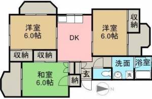 神野マンション 141の間取り画像